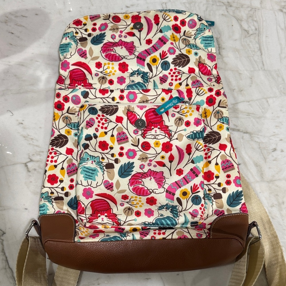 Lily Bloom Multicolor Floral Backpack - Picture 4 of 11